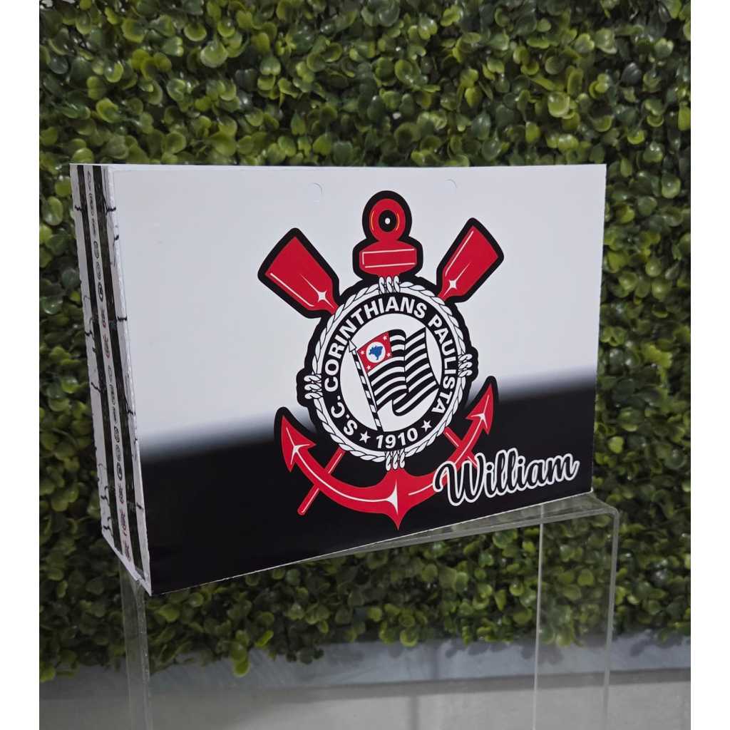 Sacolinha  CORINTHIANS Personalizada | Lembrancinha |Festa Infantil | Mimos |Aniversário  | Pegue e Monte