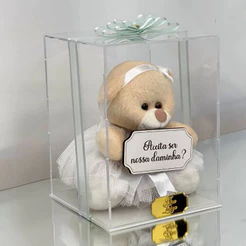 CAIXA EM ACRÍLICO - MODELO CÚPULA