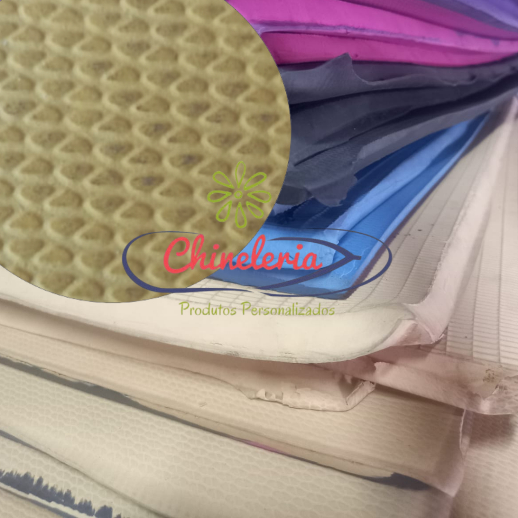 Kit 5 Placas Borracha 80% EVA 20%  para Fabricação de Chinelos em Oferta na Shopee