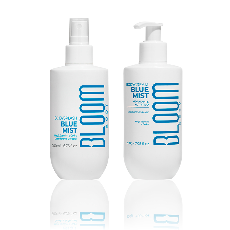 Kit Body Cream e Body Splash Blue Mist em Oferta na Shopee