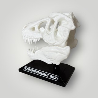 Crânio de Tiranossauro Rex em 3D – Peça Decorativa