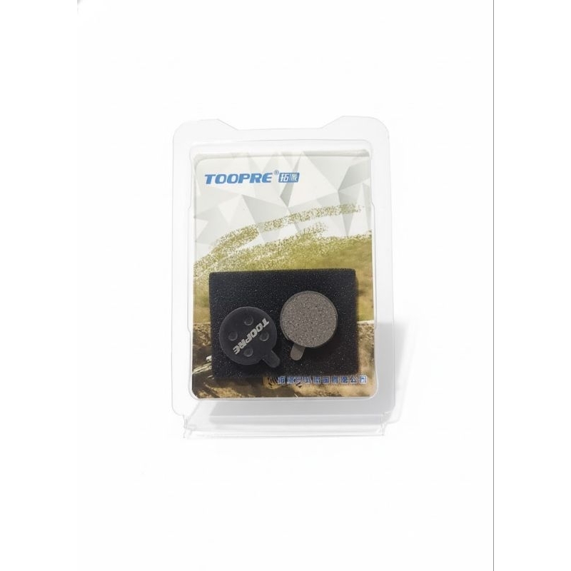 Pastilha de Freio a Disco TOOPRE Resina Semi-Metálica - Par - Bike MTB/Speed - Compatível com Shimano/SRAM