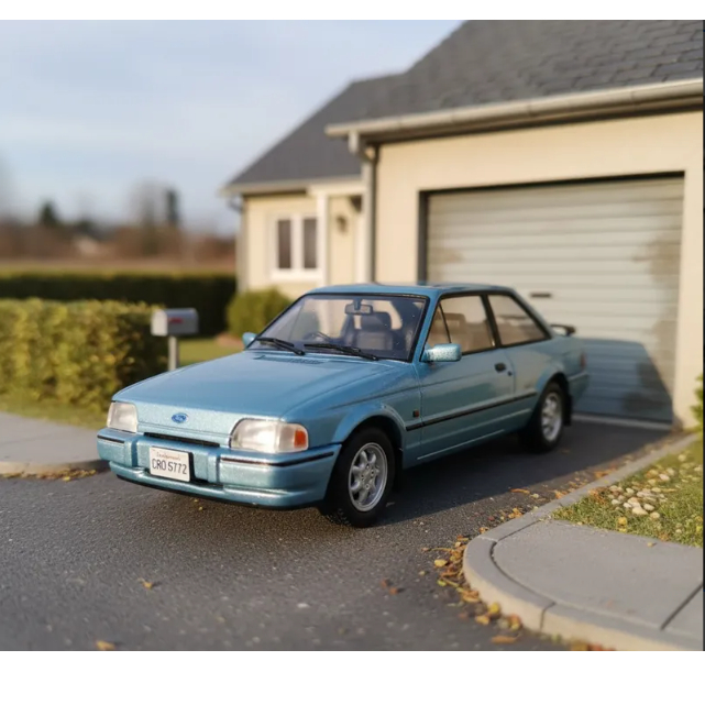 Miniatura Ford Escort XR-3 1991 1:43 IXO – Peça Premium da Coleção Brasil
