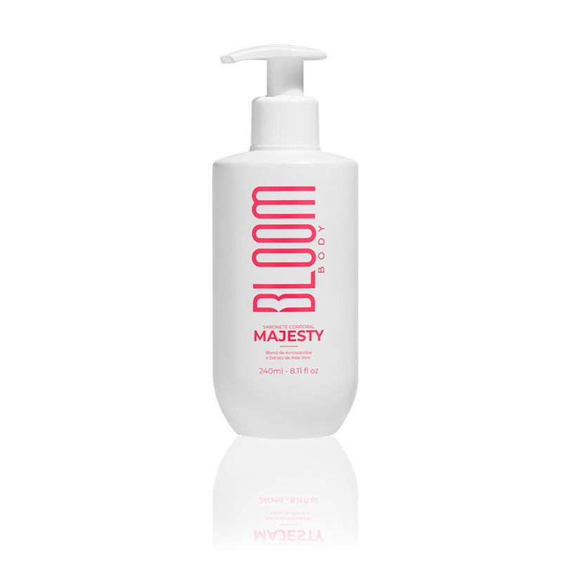 Bloom Body - Sabonete Corporal Majesty 240ml - Textura Cremosa e Fragrância Eleg