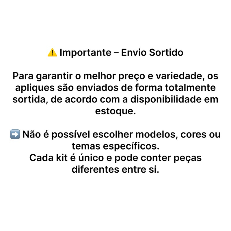 Kit Apliques Emborrachados Sortidos 20/30/50 Unidades Para Laços Tiaras Artesanato Atacado