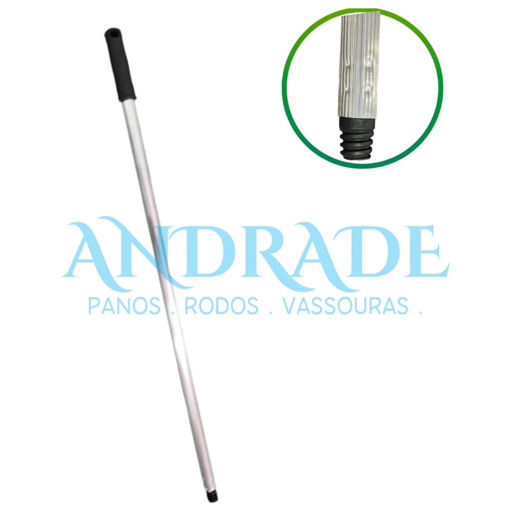 CABO ALUMINIO PARA RODOS E VASSOURAS 1,60- ESCOLHA A QUANTIDADE