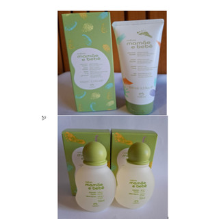 Sabonete líquido da cabeça aos pés Mamãe e Bebê da Natura de 50ml ou 100ml(Kit com 02 ou individual)