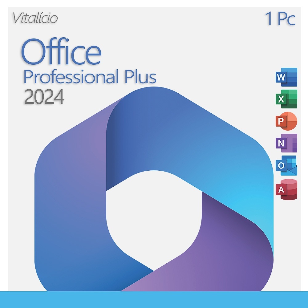 Licença Pacote Office 2024 Pro Plus - Envio Físico