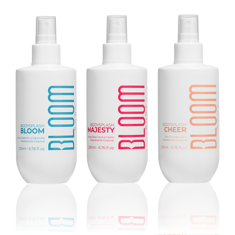 Kit 3 Body Splash Desodorante Colônia 200ml - Cheer, Majesty e Bloom em Oferta na Shopee