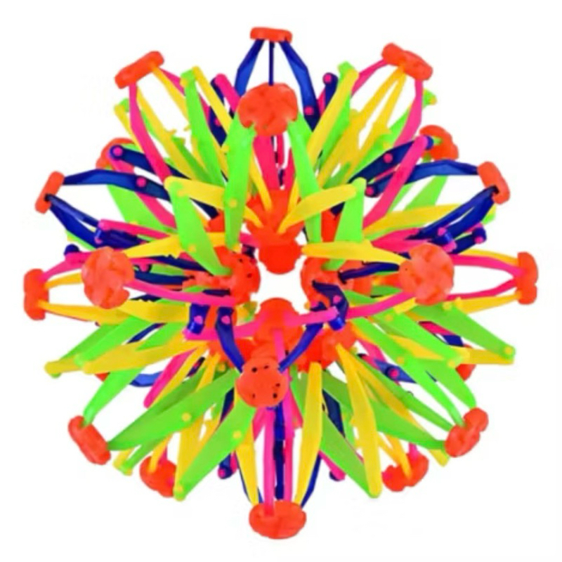 Esfera Expansível Colorida, Bola de Expansão Mágica, Bola Expansível que Brilha no Escuro em Oferta na Shopee