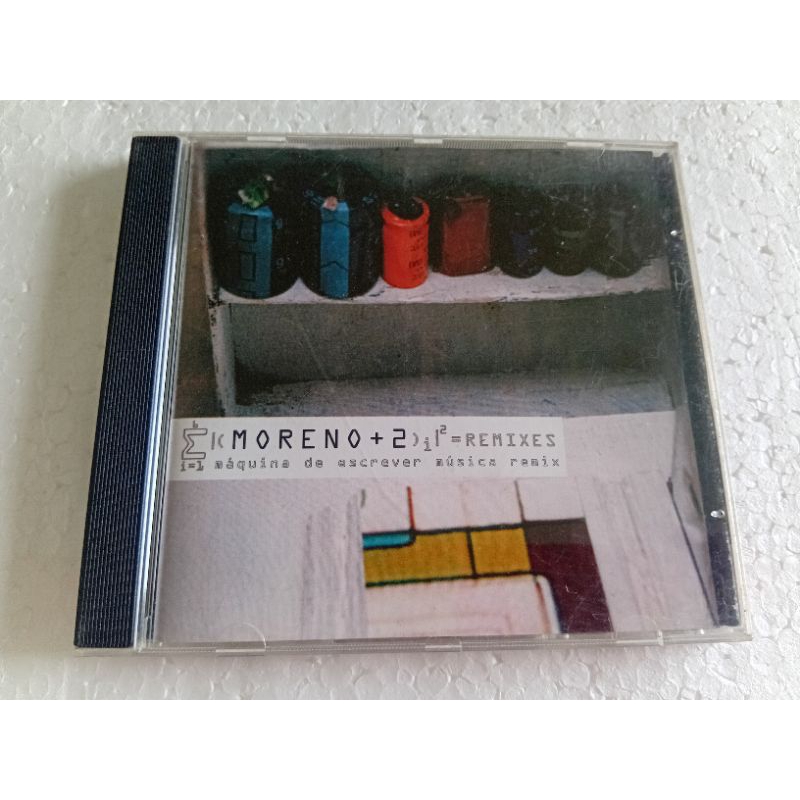 CD moreno + 2 máquina de escrever música remixes ótimo estado mídia e capa