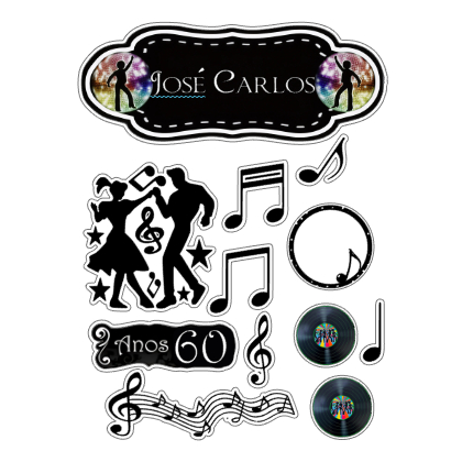 Topo de Bolo 80 Anos - Comprar com Melhor Preço em Padaria