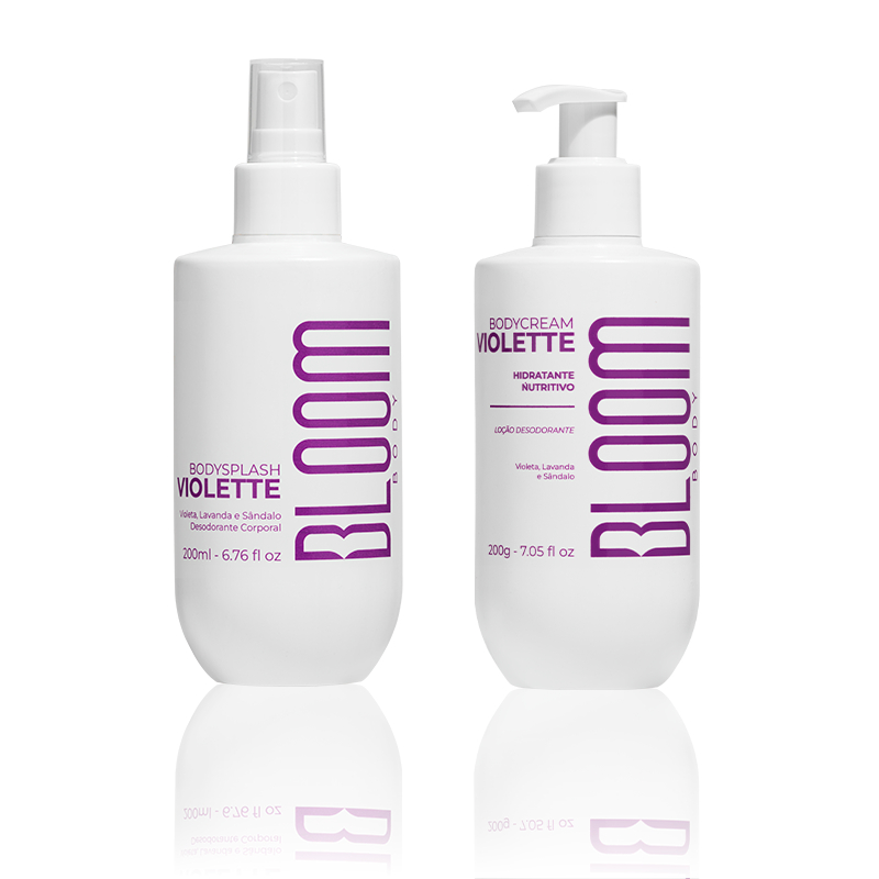 Kit Body Cream e Body Splash Violette em Oferta na Shopee