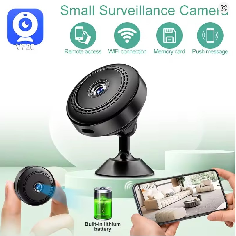 X12 Câmera de proteção wifi mini câmera gravador de vídeo sem fio câmera de monitoramento