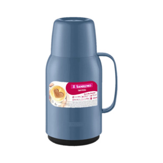 Garrafa Térmica Bule Gostar Plástica 750ml Azul Termic Sanremo em Oferta na Shopee
