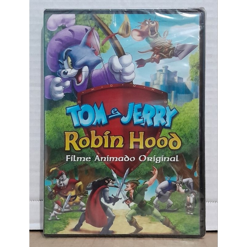 Dvd Tom e Jerry - Robin Hood - Filme Animado Original (Novo/Original/Lacrado)