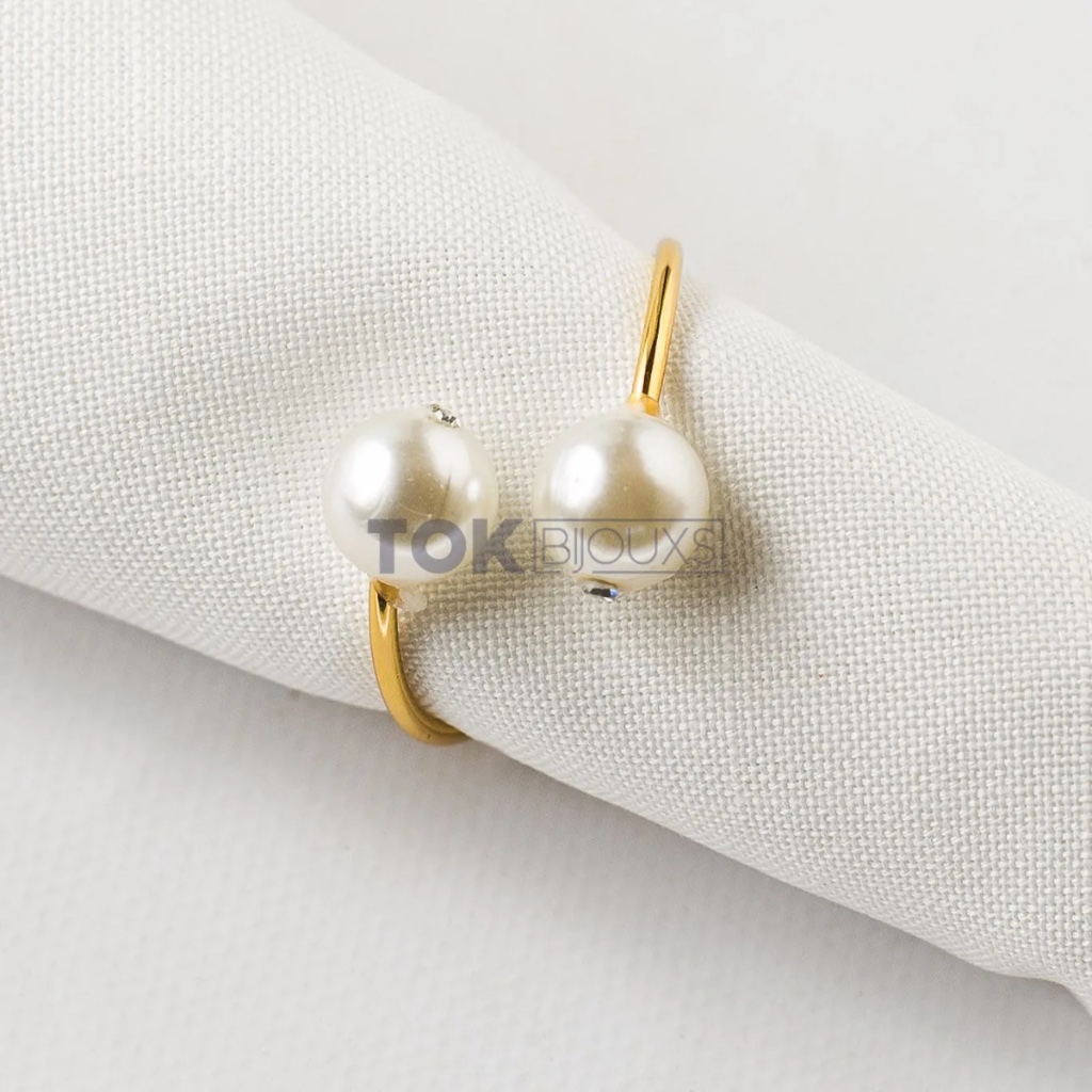 Kit Completo - 100 Porta Guardanapos Pérola Festa em Oferta na Shopee