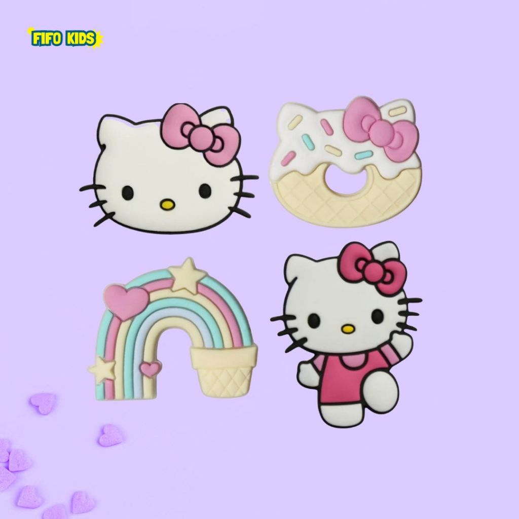 Pins Gats Emborrachados Pingentes Decorativos para Sandálias Papetes Babuches para Personalizar