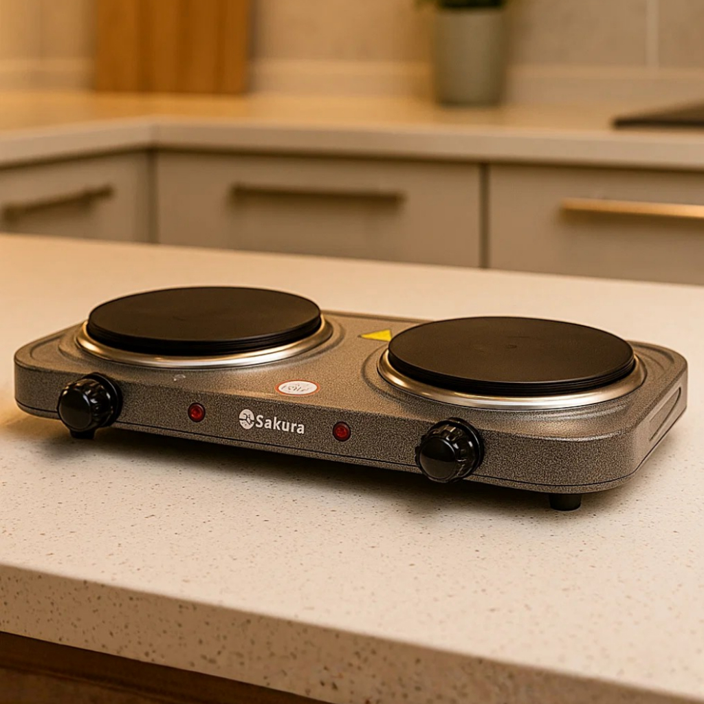 Fogareiro Elétrico Portátil Duas Bocas 127V Potente Cozinha Sem Gás Alta Potência e Praticidade em Oferta na Shopee