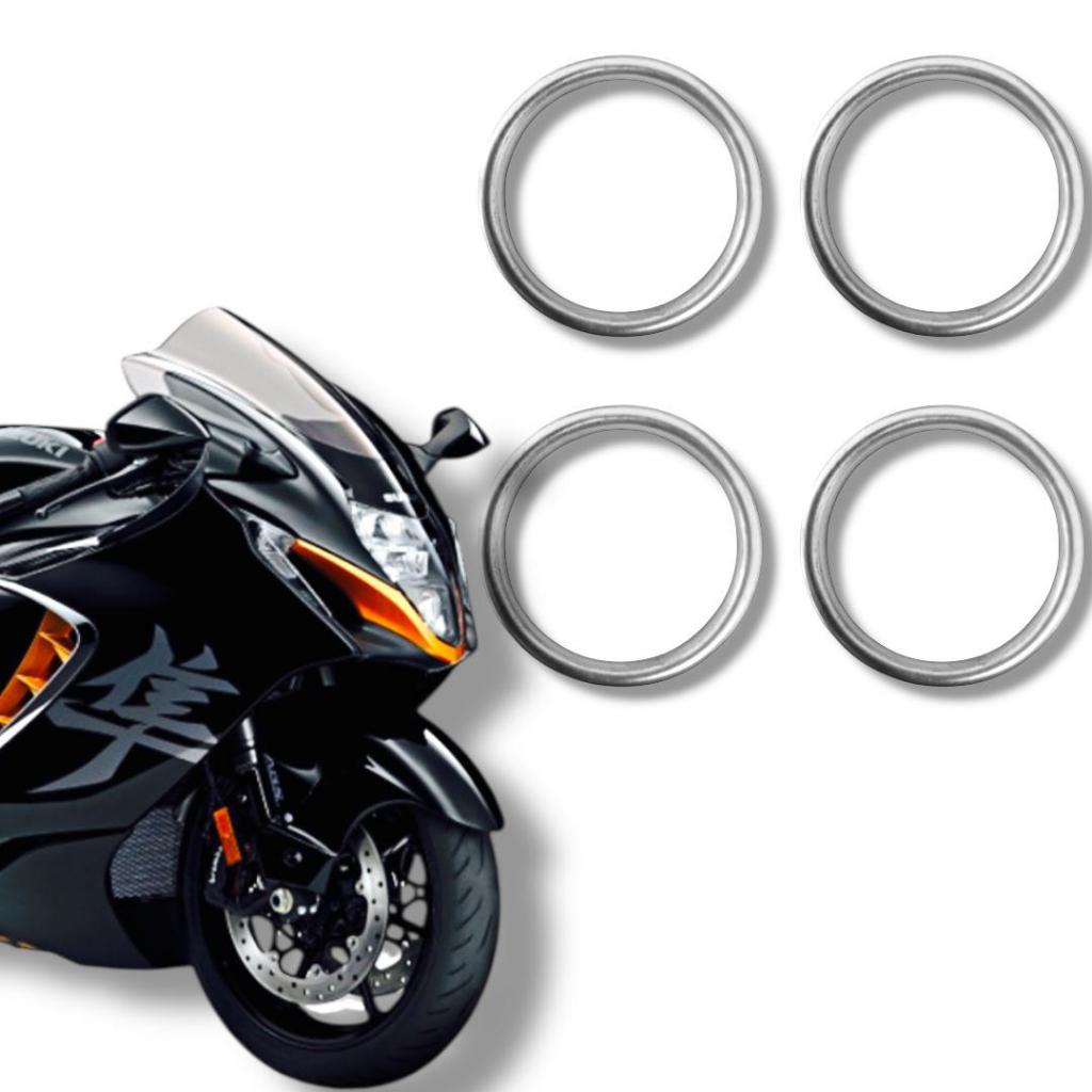 Kit 4 Anéis Vedação Escapamento Suzuki Hayabusa GSX 1300 R