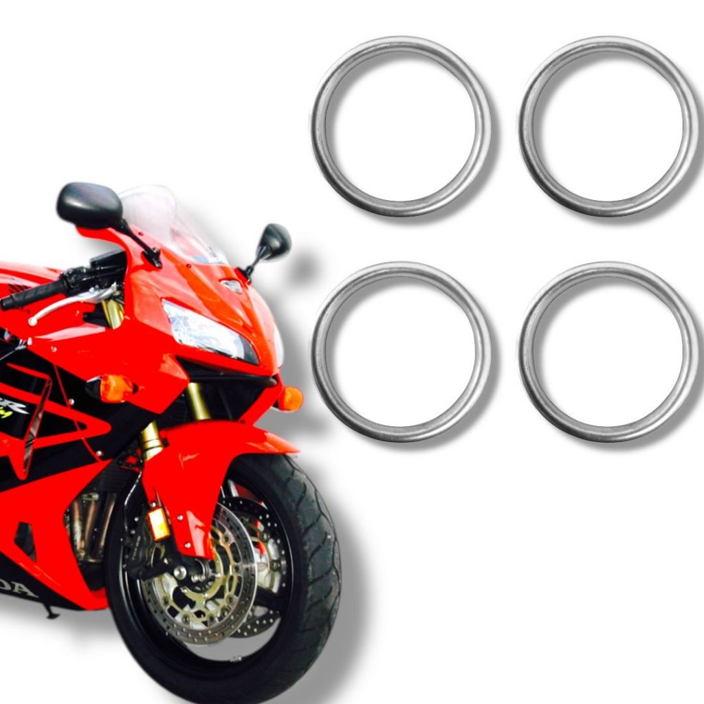 Kit 4 Anéis Vedação Escapamento Honda CBR 600