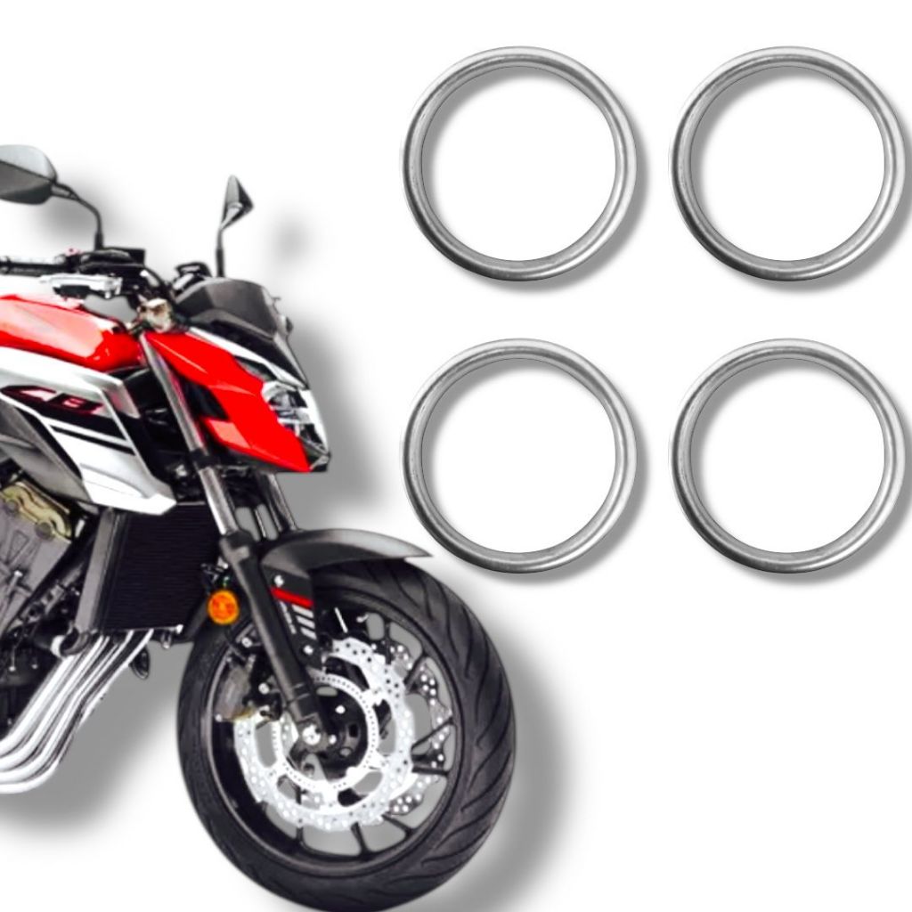 Kit 4 Anéis Vedação Escapamento Honda CB 650f