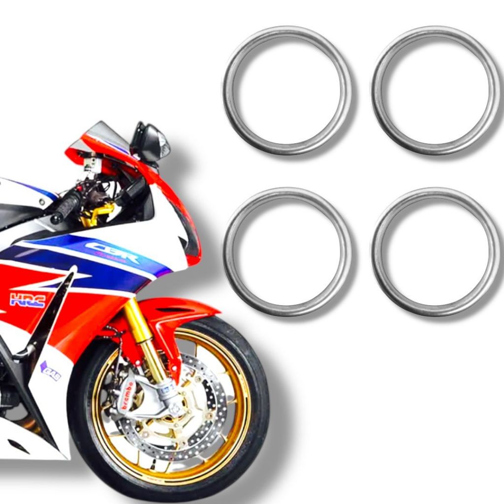 Kit 4 Anéis Vedação Escapamento Honda CBR 1000