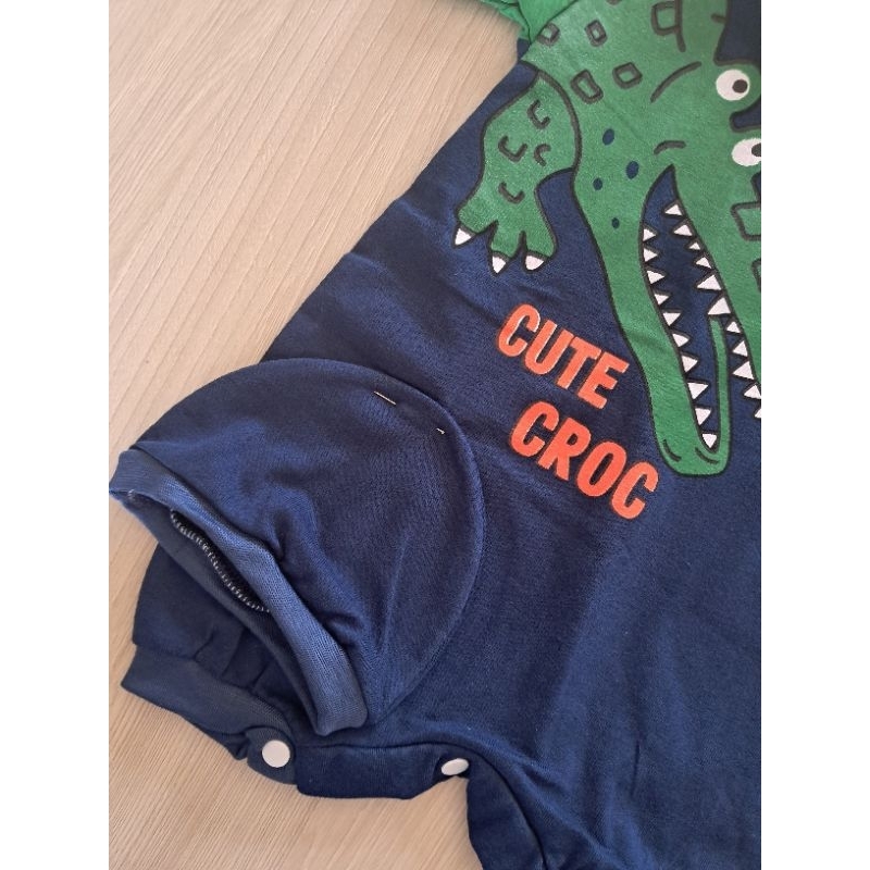 Conjunto Roupa Macacao de Verão Colorido Para Bebe  de 3 ate 6 Meses