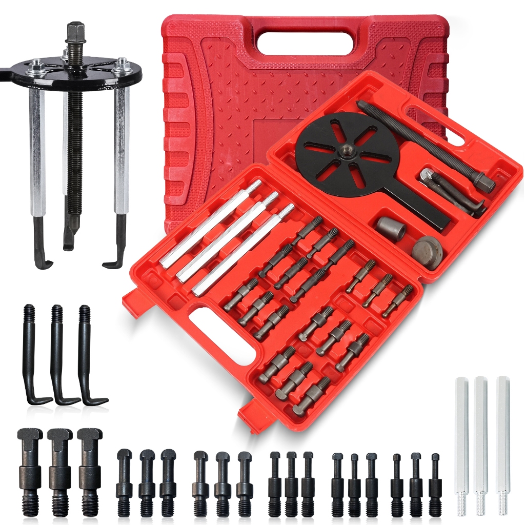 Extrator de rolamento de furo interno com extrator de três mandíbulas em Oferta na Shopee