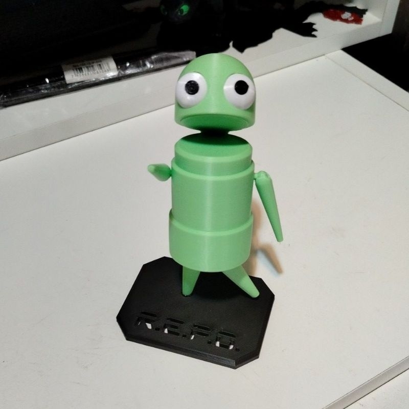 Kit REPO Robo Articulado – Chaveiro Colecionável 3D do Game Viral R.E.P.O. | Geek, Steam, TikTok