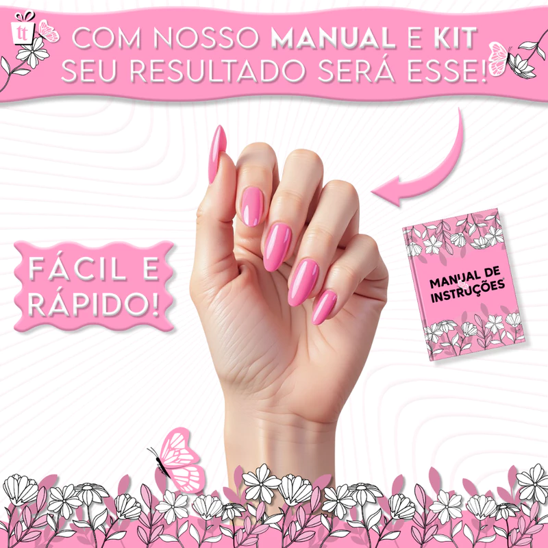 Kit Completo para Unhas em Gel Cabine Sun 5 48W com Lixadeira — foto 5