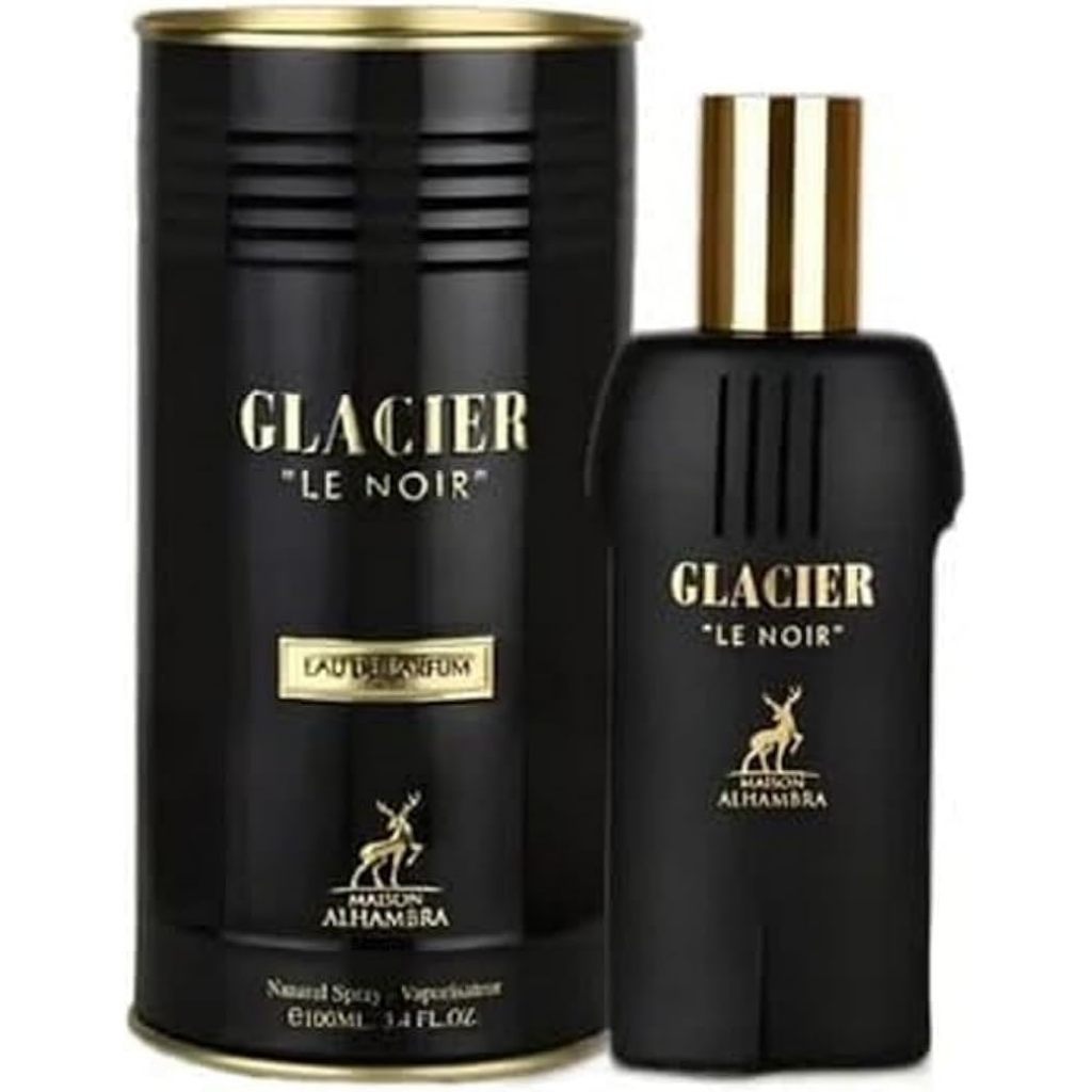 perfume Glacier Le Noir da Maison Alhambra   Spray EDP de 100 ml