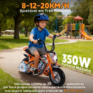 HONEYWHALE J2 Motinho Elétrica Infantil Mini 350W 36V 12KM em Oferta na Shopee