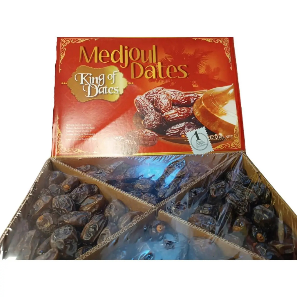 TÂMARA MEDJOUL IRAELENSE KING OF DATES JUMBO 5KG LACRADA em Oferta na Shopee
