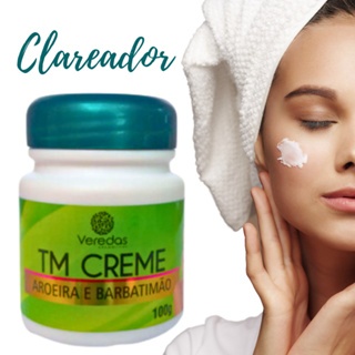 Tira Manchas - TM Creme Aroeira e Barbatimão - Veredas  -100g  - BIONATIVE