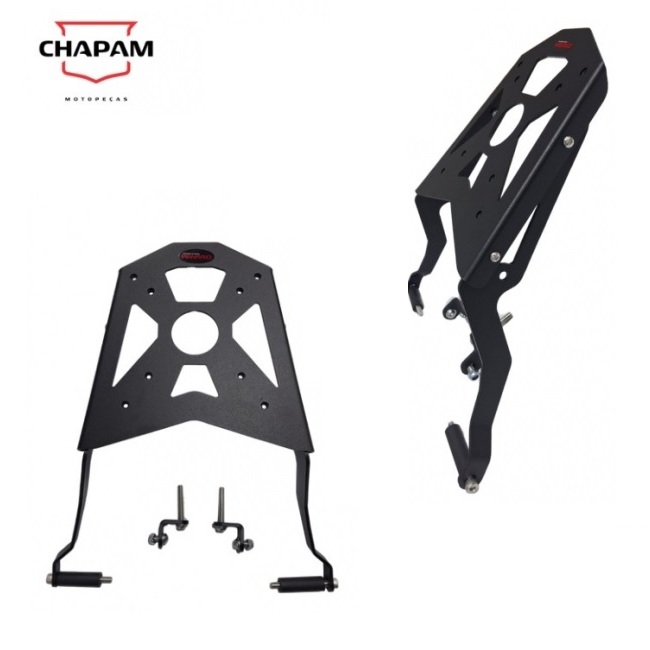 Suporte para Bau Traseiro Bagageiro Chapam - Honda Tornado 300 2024 2025 2026