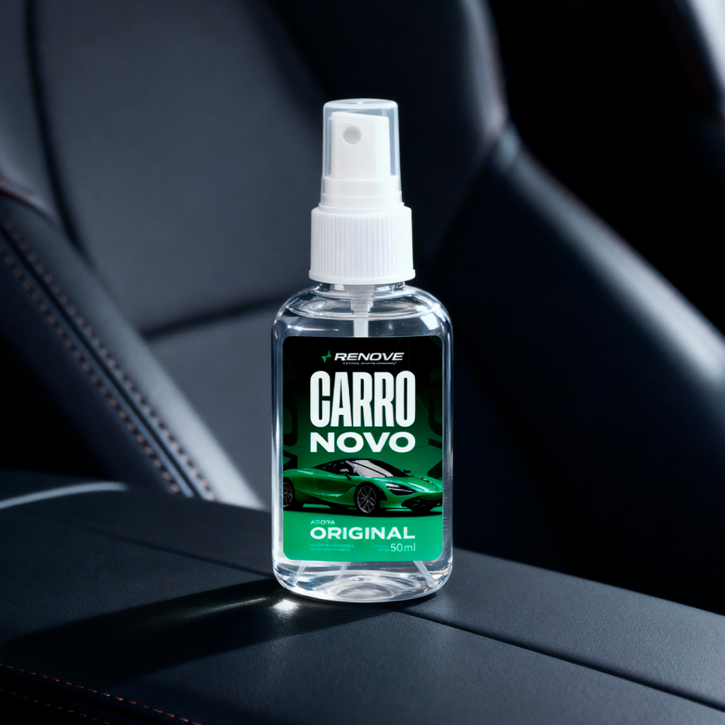 Cheirinho Carro Novo Renove – Aroma Concentrado, Perfume Automotivo Premium em Oferta na Shopee