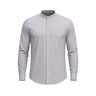 Camisa Manga Longa Gola Padre Masculina Slim Fit Blusa Social Masculina Gola Detalhe Luxo Casual em Oferta na Shopee