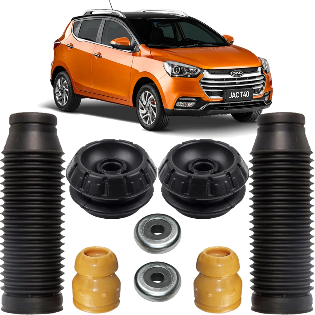 KIT COXIM DO AMORTECEDOR DIANTEIRO JAC T40 2017 À 2022
