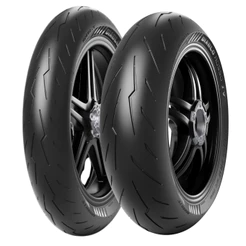 Par Pneu Moto 120/70-17 + 180/55-17 Diablo Rosso 4 Pirelli
