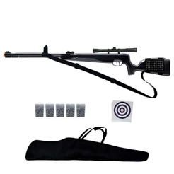 Carabina Pressão Naja 2.0 5.5 Pistão Nitro 60kg Tag + Kit Completo