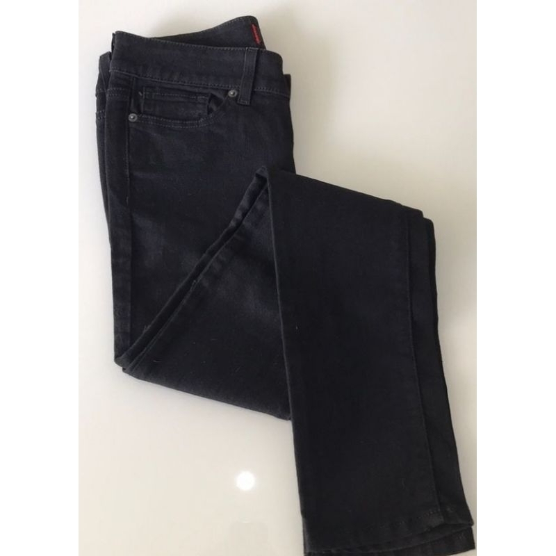 calça preta de sarja número 46