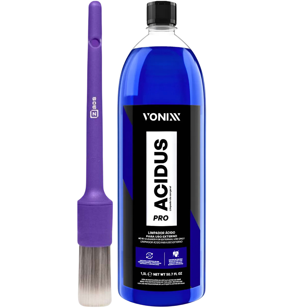 Acidus Pro 1,5l Limpador De Alta Performance + Pincel