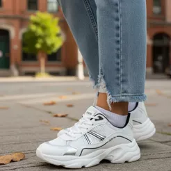 Tênis Dakota Athletic Feminino Plataforma Sneaker Casual Sola Alta Leve Macio Confortável Original