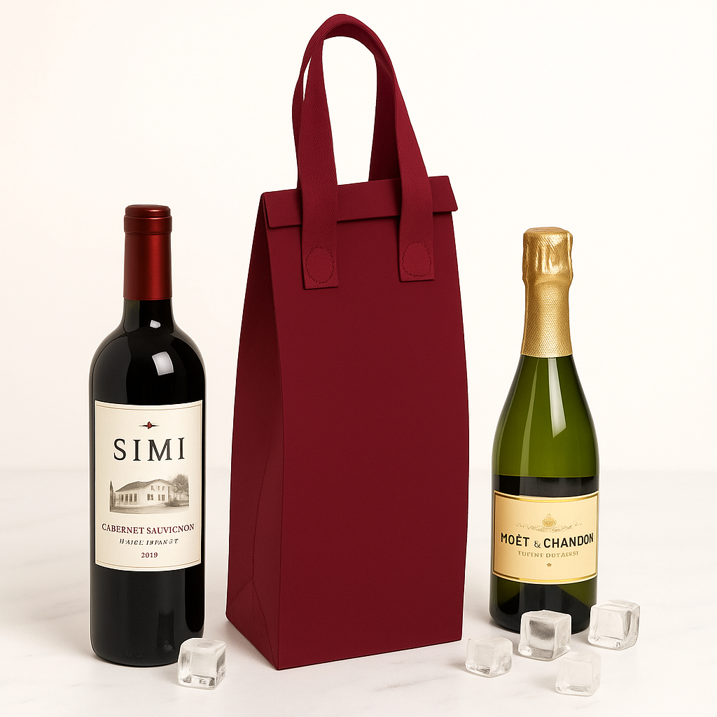 Sacola Térmica Bolsa Para Garrafas Vinhos Grande Mantem Quente e Gelado em Oferta na Shopee
