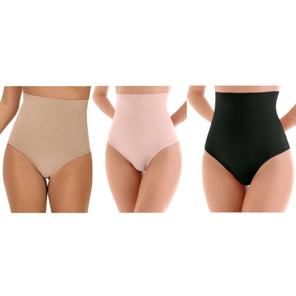 Calcinha Modeladora Zee Rucci ZR0801-002 Chapa Barriga Tanga Alta Sem Costura Original em Oferta na Shopee