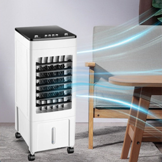 Climatizador Portátil Evaporativo – 3 Velocidades Ventilador Torre Duplo com Umidificador 9L em Oferta na Shopee