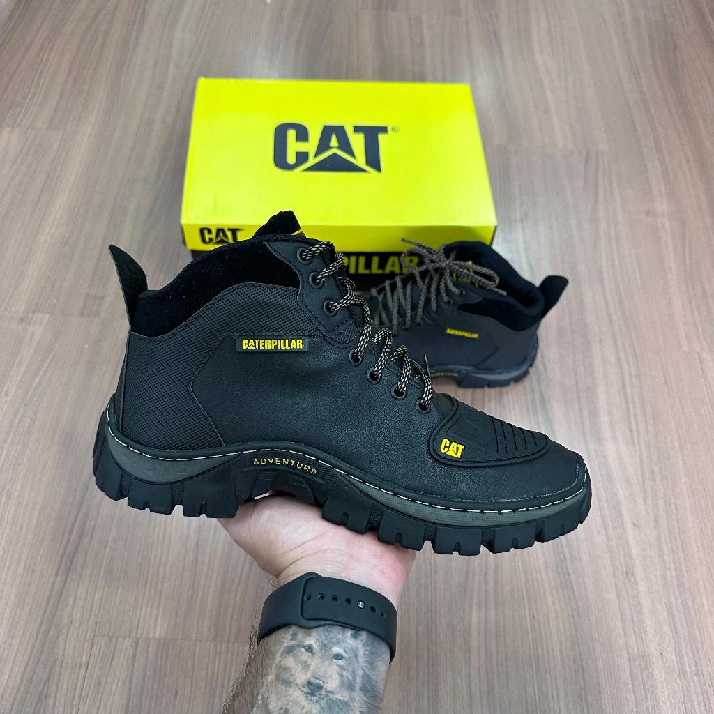 Bota Masculina Caterpillar em Lona Reforçada Promoção
