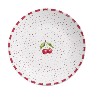 Conjunto De Pratos Raso De Jantar 6 Unidades Amarena Cereja Ø29cm Alleanza em Oferta na Shopee