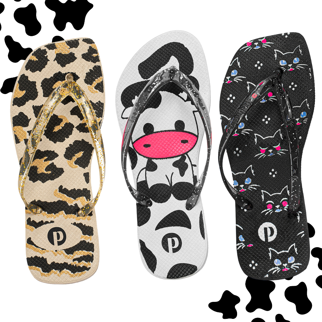 Kit Chinelo Feminino Casual Confortavél